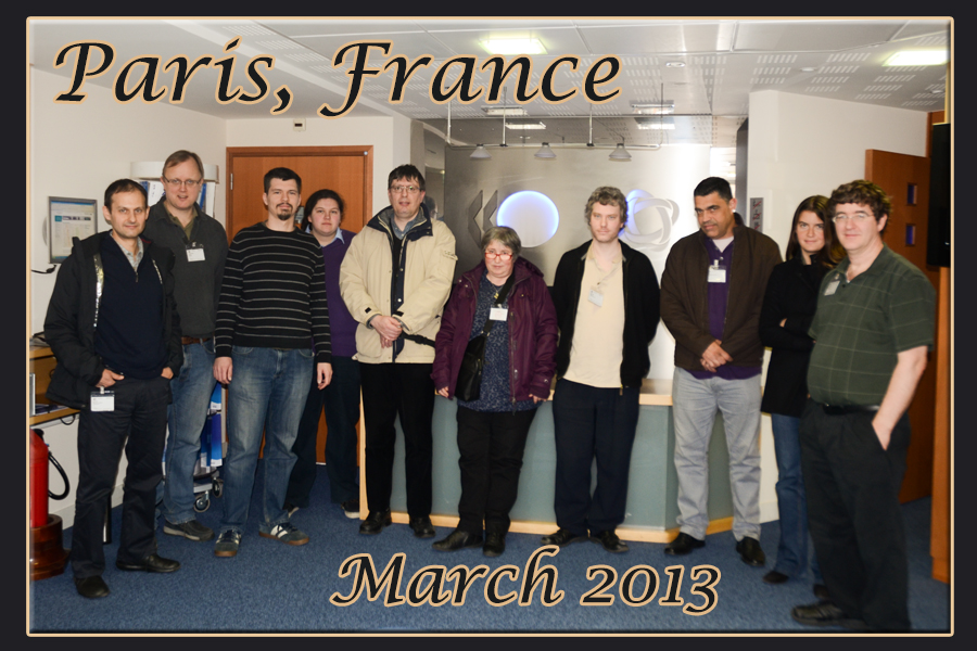 March 2013 Beginning Vised Paris