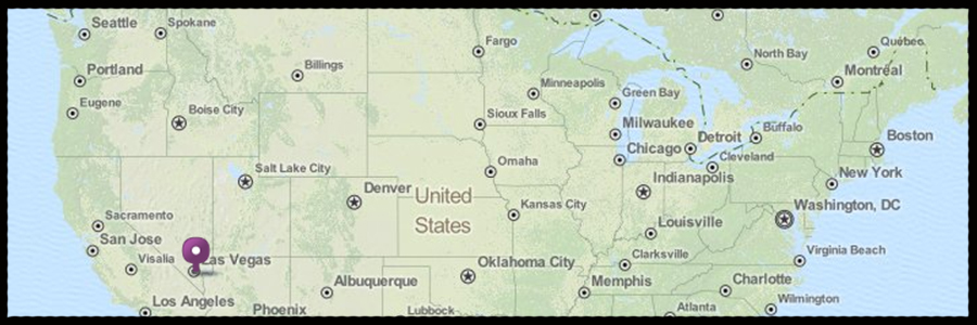 Las Vegas Map