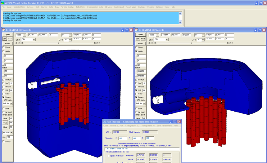 3D Ray Traced Buss Cask